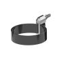 Galeco Round PVC Socket Downpipe Kit Black - 100mm Diameter