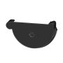 Galeco PVC Half Round Gutter Kit Black - 150mm