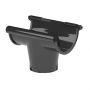 Galeco PVC Half Round Gutter Kit Black - 150mm