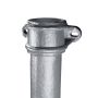 Cast Iron Round Eared Downpipe - Socket On One End - 65mm x 914mm Primed