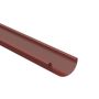 Lindab Steel Gutter - 100mm x 3mtr Dark Red