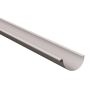 Lindab Steel Gutter - 190mm x 3mtr Silver Metallic