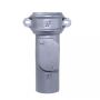 Cast Iron Round Downpipe Eared Access Pipe - 100mm Primed