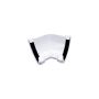 FloPlast Half Round Gutter Angle - 135 Degree x 112mm White