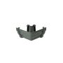 FloPlast Ogee Gutter External Angle - 90 Degree x 110mm x 80mm Anthracite Grey