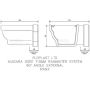FloPlast Ogee Gutter External Angle - 90 Degree x 110mm x 80mm Brown