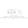 FloPlast Round Downpipe Spacer Bracket - 8mm White