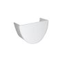 FloPlast Deepflow/ Hi-Cap Gutter Internal Stopend - 115mm x 75mm White