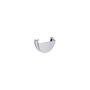 FloPlast Industrial/ Xtraflo Gutter External Stopend - 170mm White