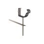 Lindab Steel Gutter Rise & Fall Bracket - 100mm Anthracite Grey