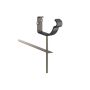Lindab Steel Gutter Rise & Fall Bracket - 100mm Graphite