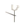 Lindab Steel Gutter Rise & Fall Bracket - 125mm Antique White