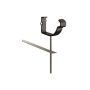 Lindab Steel Gutter Rise & Fall Bracket - 150mm Black