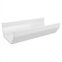 FloPlast Square Gutter - 114mm x 4mtr White - Pack of 2
