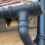 FloPlast Cast Iron Effect Half Round Gutter Fascia Bracket - 112mm - Pack of 2