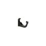 FloPlast Mini Gutter Fascia Bracket - 76mm Black - Pack of 2