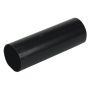 FloPlast Round Downpipe - 68mm x 4mtr Black