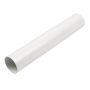 FloPlast Round Downpipe - 68mm x 4mtr White
