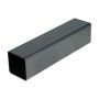 FloPlast Cast Iron Effect Square Downpipe Plain Ended - 65mm x 2.5mtr
