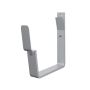 Lindab Magestic Rectangular Steel Gutter 70mm Flex-Fit Fascia Bracket - 140mm Galvanised