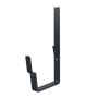 Lindab Rectangular Steel Gutter 210mm Flex-Fit Rafter Bracket - 140mm Anthracite Grey