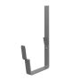 Lindab Rectangular Steel Gutter 210mm Flex-Fit Rafter Bracket - 140mm Anthracite Metallic