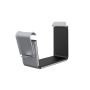 Lindab Magestic Rectangular Steel Gutter Union - 140mm Galvanised