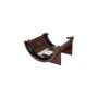 FloPlast Mini Gutter Union Bracket - 76mm Brown