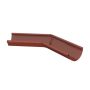 Lindab Steel Gutter Internal Angle 135 - 125mm Tile Red