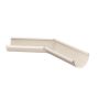 Lindab Steel Gutter Internal Angle 135 - 125mm Antique White