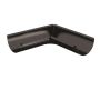 Lindab Steel Gutter Internal Angle 90 - 100mm Black