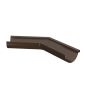 Lindab Steel Gutter External Angle 135 - 125mm Brown