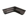 Lindab Steel Gutter External Angle 90 - 100mm Black