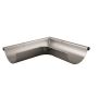 Lindab Magestic Steel Gutter External Angle 90 - 150mm Galvanised