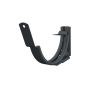Lindab Steel Gutter Adjustable Fascia Bracket - 100mm Anthracite Grey