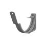 Lindab Steel Gutter Adjustable Fascia Bracket - 125mm Anthracite Metallic