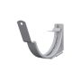 Lindab Steel Gutter Adjustable Fascia Bracket - 150mm Silver Metallic