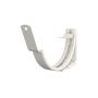 Lindab Steel Gutter Adjustable Fascia Bracket - 150mm Antique White