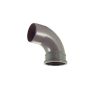 FloPlast Ring Seal Soil Bend Single Socket - 92.5 Degree x 110mm Grey
