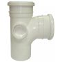 FloPlast Ring Seal Soil Branch - 92.5 Degree x 110mm White