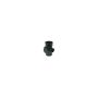 FloPlast Ring Seal Soil Access Pipe Single Socket - 110mm Black