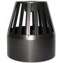FloPlast Ring Seal Soil Vent Terminal - 110mm Cast Iron Effect