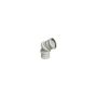 FloPlast Ring Seal Soil Adjustable Bend Double Socket - 0-90 Degree x 110mm White
