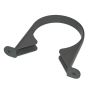FloPlast Ring Seal Soil Pipe Clip - 110mm Anthracite Grey