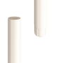 Lindab Steel Downpipe - 100mm x 3mtr Antique White