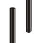 Lindab Steel Downpipe - 75mm x 3mtr Black