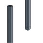 Lindab Steel Downpipe - 75mm x 3mtr Graphite