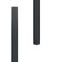 Lindab Steel Downpipe - 87mm x 3mtr Anthracite Grey