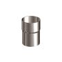 Lindab Magestic Steel Downpipe Connector - 87mm Galvanised