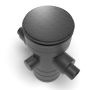 SiltGuard Silt Trap w Catchpit and Filter with Lid - 600mm Deep x 300mm Diameter